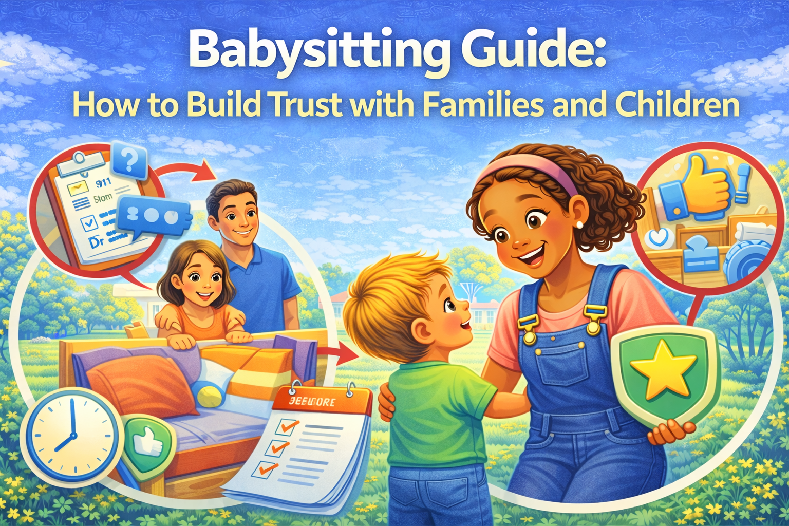 Babysitting Guide: How to Build Trust with Families and Children