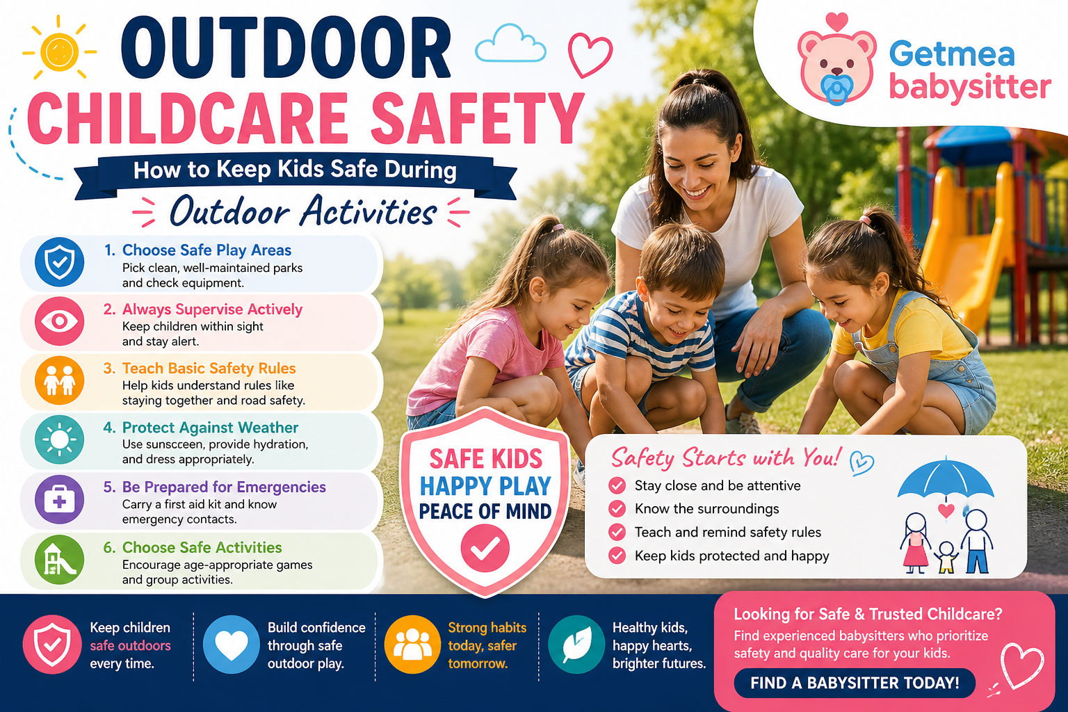 Outdoor Childcare Safety: How to Keep Kids Safe During Outdoor Activities