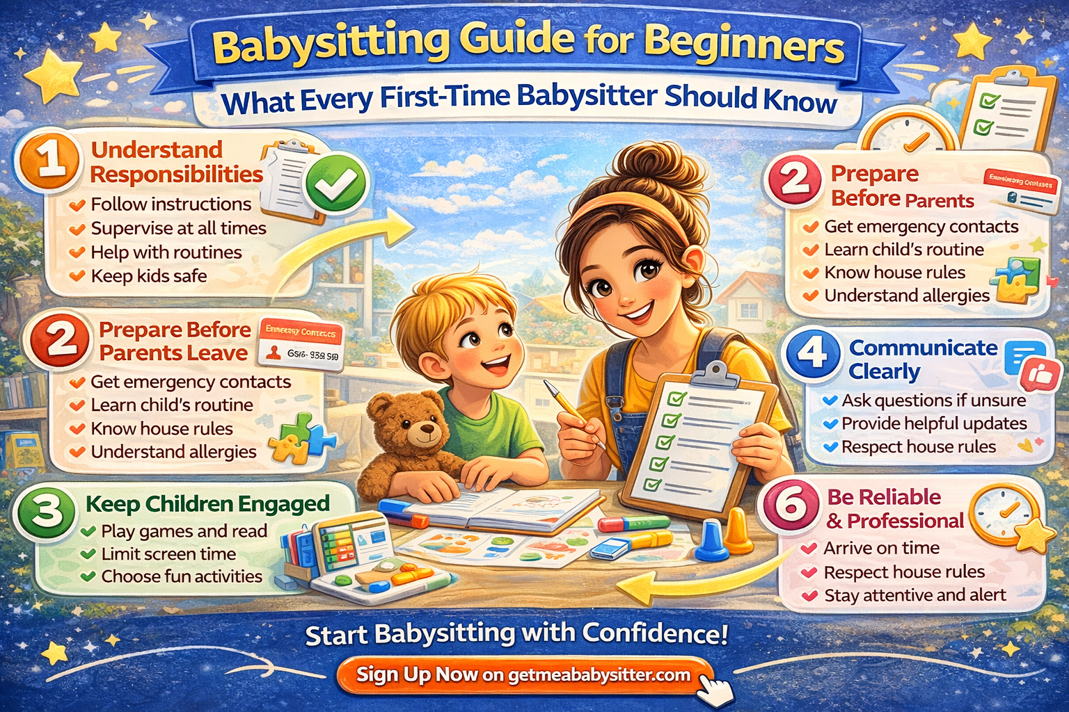 Babysitting Guide for Beginners: What Every First-Time Babysitter Should Know