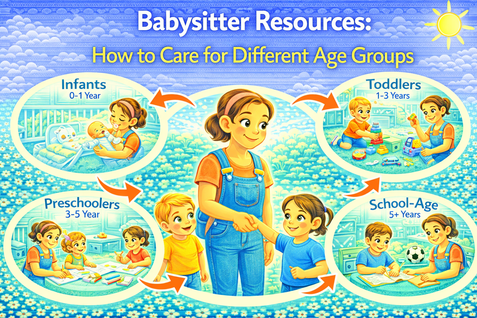 Babysitter Resources: How to Care for Different Age Groups