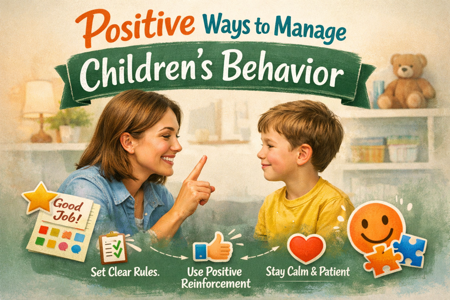 Parenting Tips: Positive Ways to Manage Children’s Behavior