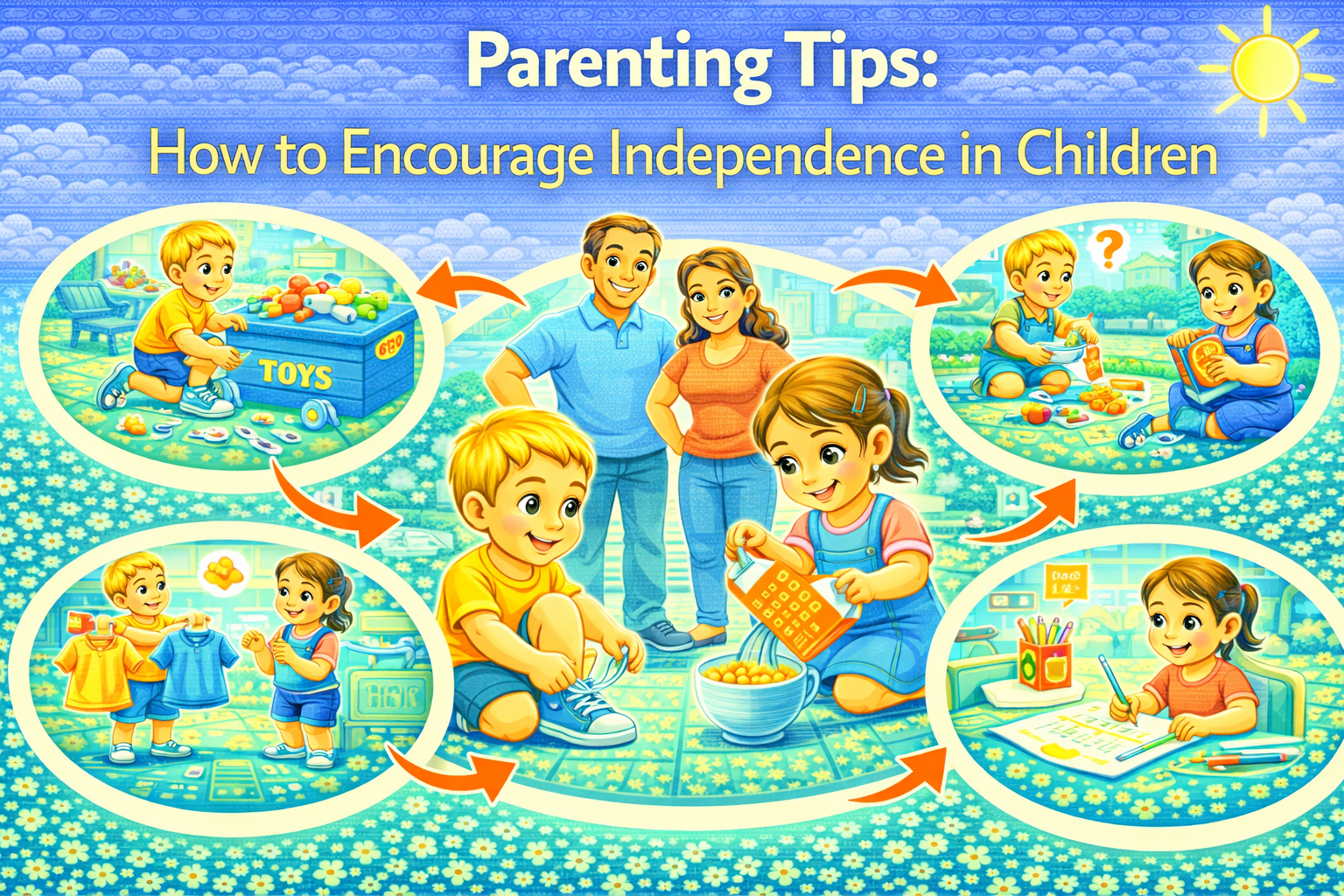 Parenting Tips: How to Encourage Independence in Children