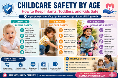 Childcare Safety by Age: How to Keep Infants, Toddlers, and Kids Safe