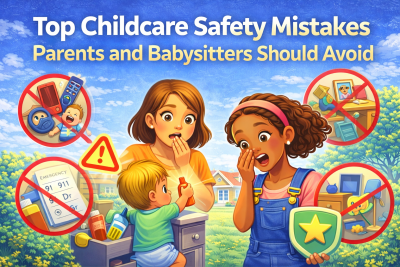 Top Childcare Safety Mistakes Parents and Babysitters Should Avoid