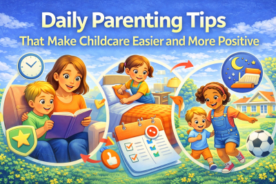 Daily Parenting Tips That Make Childcare Easier and More Positive
