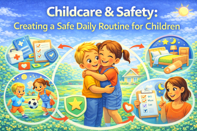 Childcare & Safety: Creating a Safe Daily Routine for Children