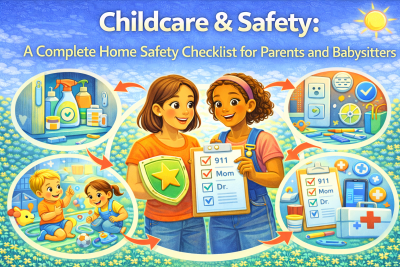 Childcare & Safety: A Complete Home Safety Checklist for Parents and Babysitters