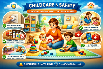 Childcare & Safety: Essential Indoor Safety Tips for Children