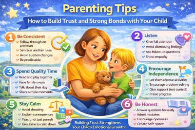 Parenting Tips: How to Build Trust and Strong Bonds with Your Child