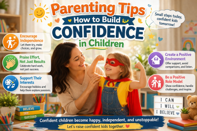 Parenting Tips: How to Build Confidence in Children