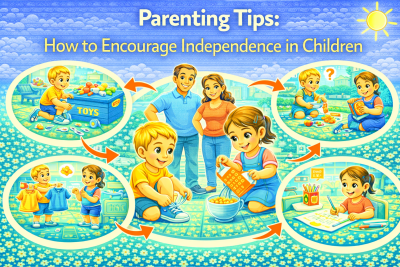 Parenting Tips: How to Encourage Independence in Children